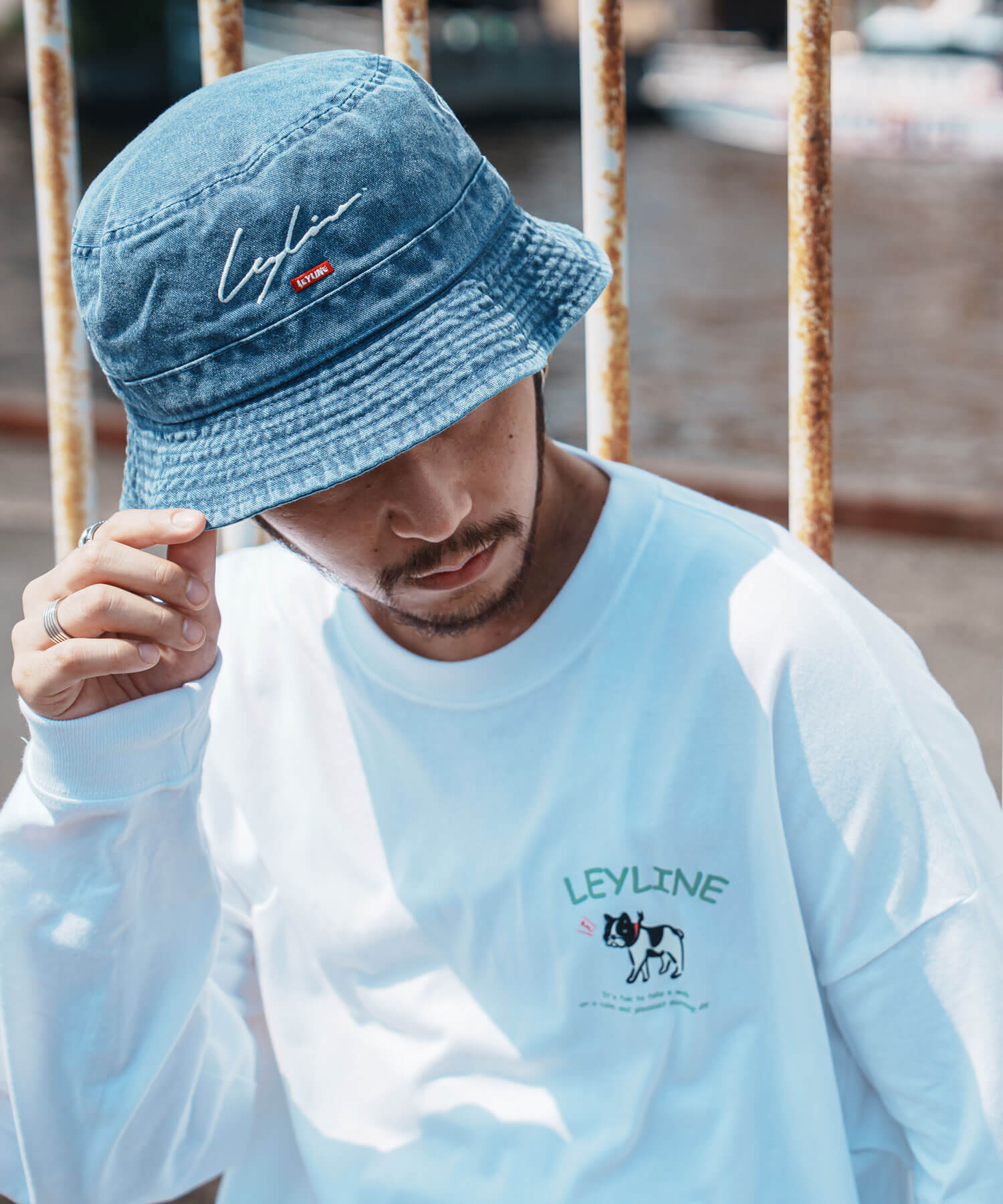 Denim wash Bucket hat | Leyline -レイライン-
