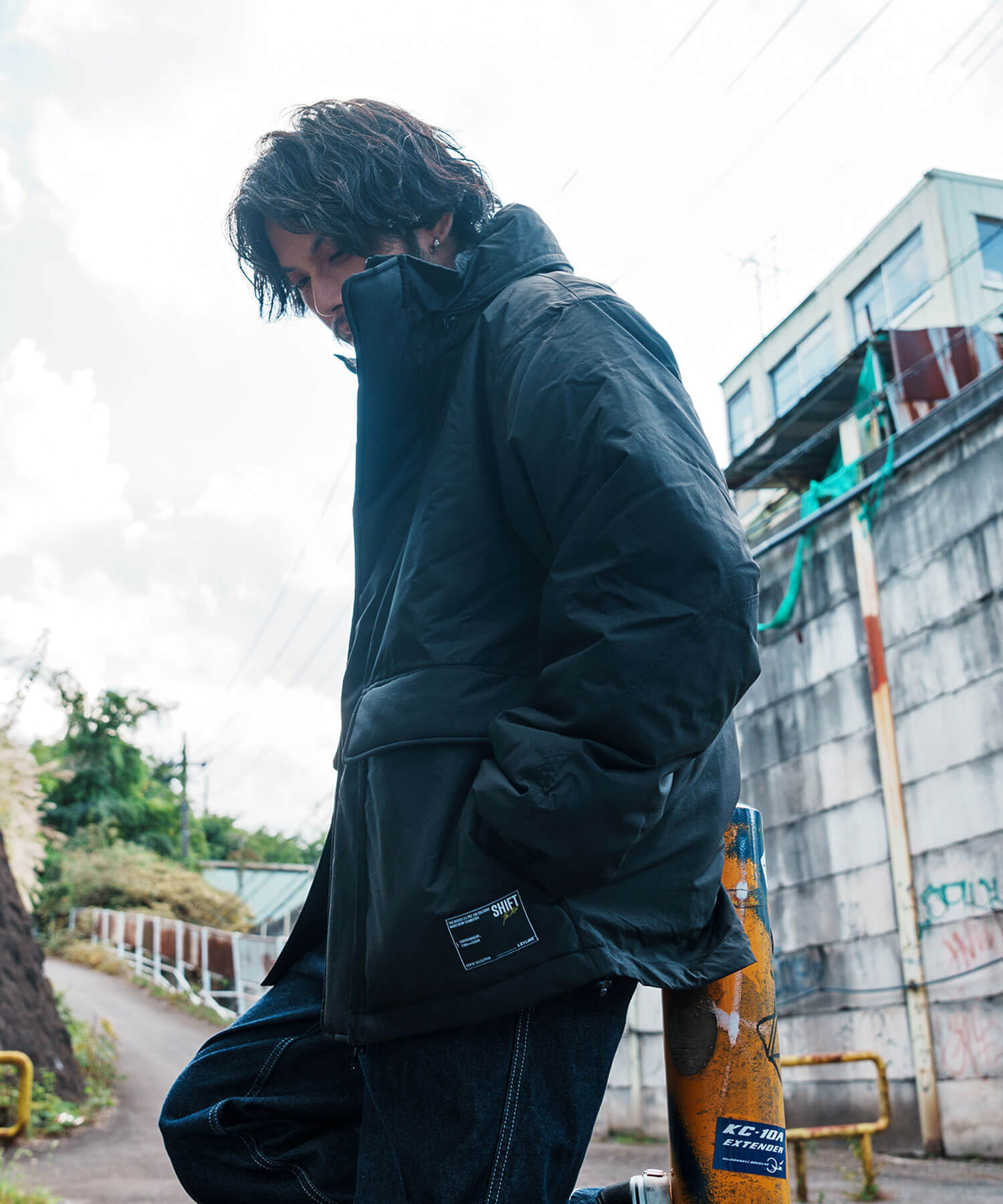 C/M stand neck jkt | Leyline -レイライン-