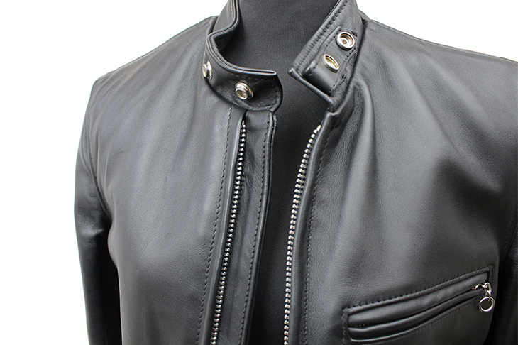 Schott641（ショット）革ジャンシングル（牛革）裏ライナー付き