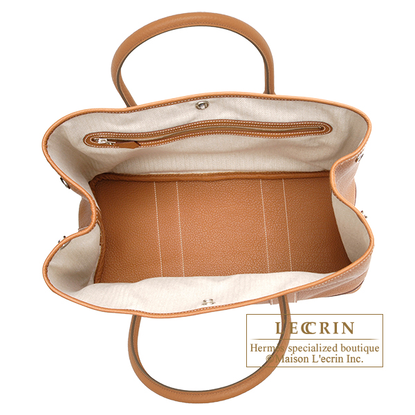 エルメス ガーデンパーティ36/PM ゴールド ネゴンダ シルバー金具