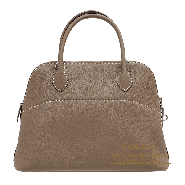 エルメス ボリード31 エトゥープ トリヨンクレマンス シルバー金具