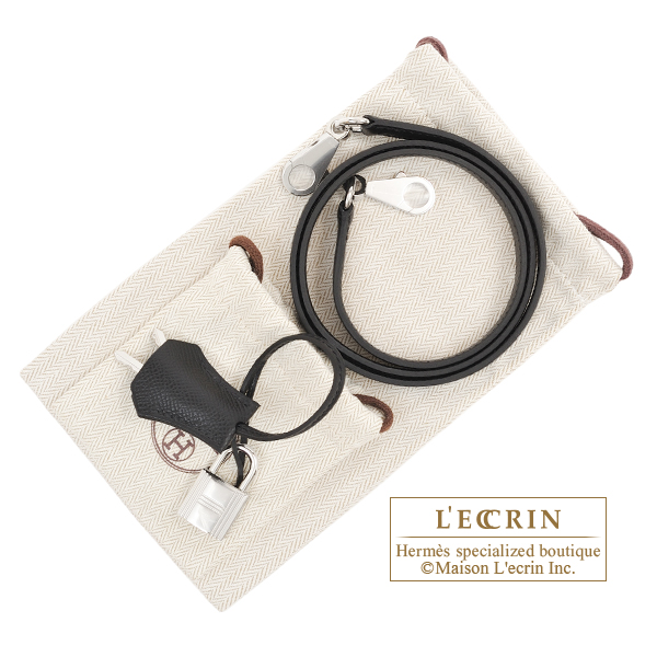 エルメス ボリード1923 25 ブラック ヴォーエプソン シルバー金具