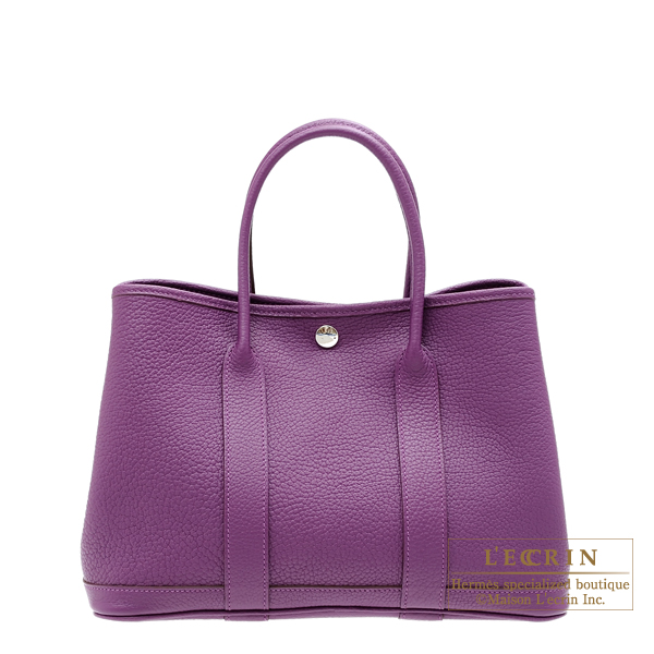 エルメス ガーデンパーティ30/TPM アネモネ ネゴンダ シルバー金具