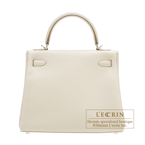 エルメス ケリー25/内縫い クレ トゴ シルバー金具 | エルメス