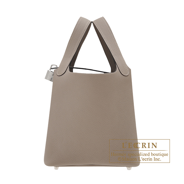 エルメス ピコタンロック18/PM グリアスファルト トリヨンモーリス