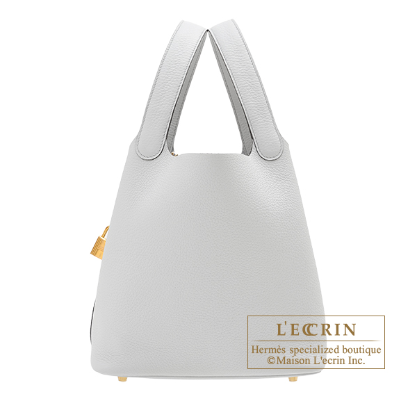 エルメス ピコタンロック22/MM ブルーペール トリヨンクレマンス