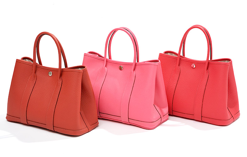 エルメス ガーデンパーティ30/TPM ブルーザンジバル ネゴンダ シルバー