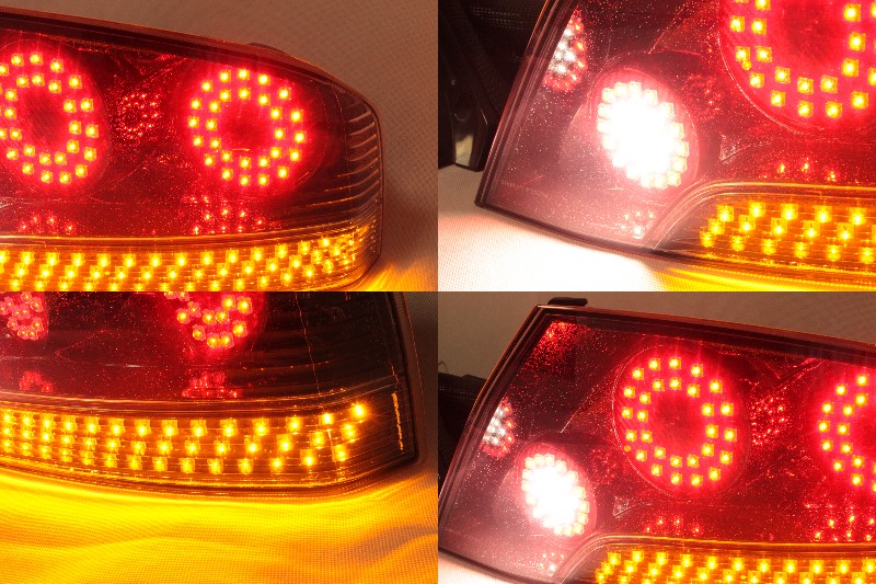 CT9A ランエボ 7/8/9 フルLEDテール 流星ウィンカー対応 インナー