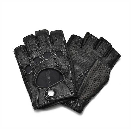 CACAZAN（カカザン）Driving Gloves / DDR-071R Black/Blue ｜ LE GARAGE