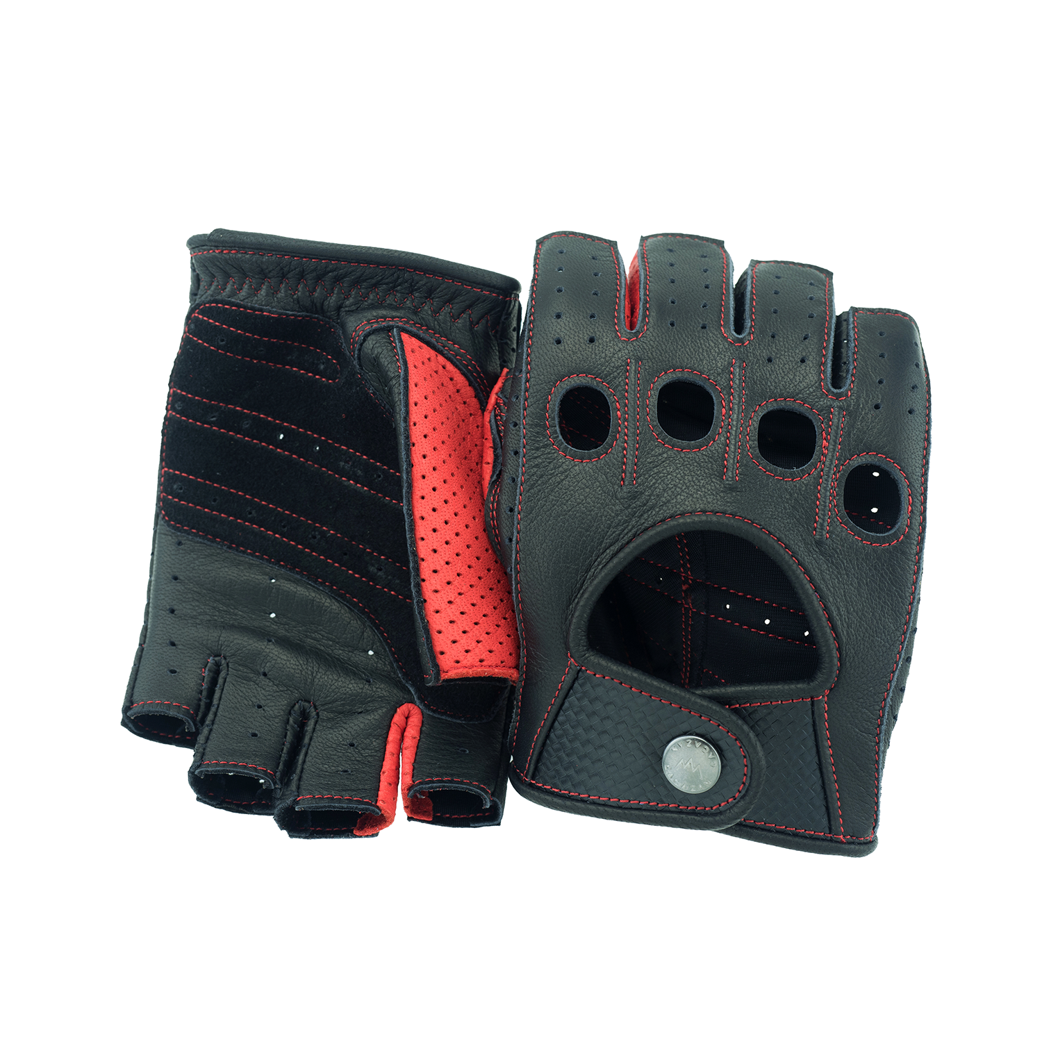 CACAZAN（カカザン）Driving Gloves / DDR-071RC Black/Red ｜ LE GARAGE