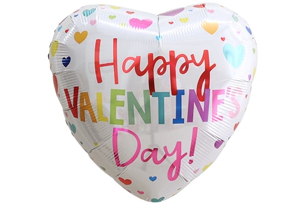 カラフルバレンタイン風船5枚バレンタイン風船｜縁日お祭り用品の