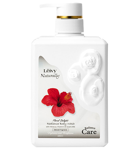 ラディアンスボディシャンプー ハイビスカス 1200ml｜Leivy Naturally