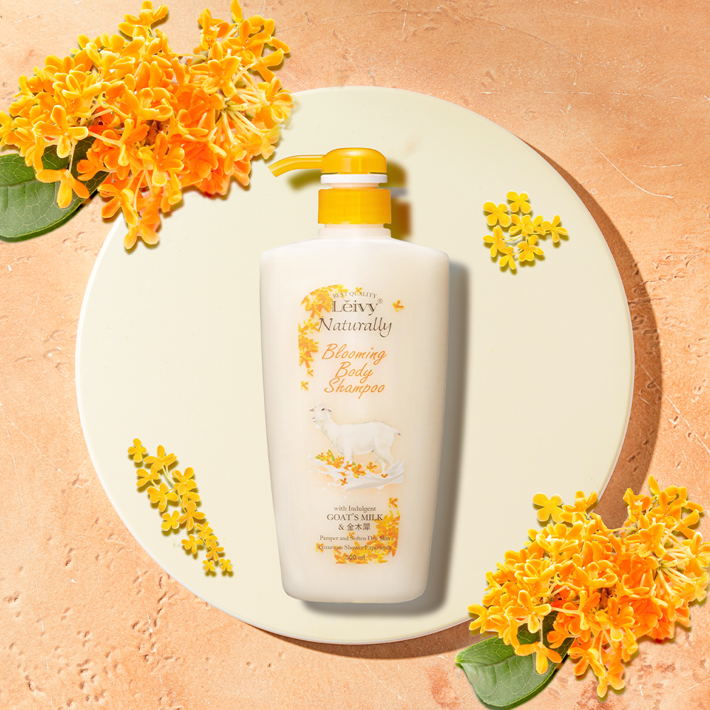 ボディシャンプー金木犀500ml｜Leivy Naturally（レイヴィー・ナチュラ