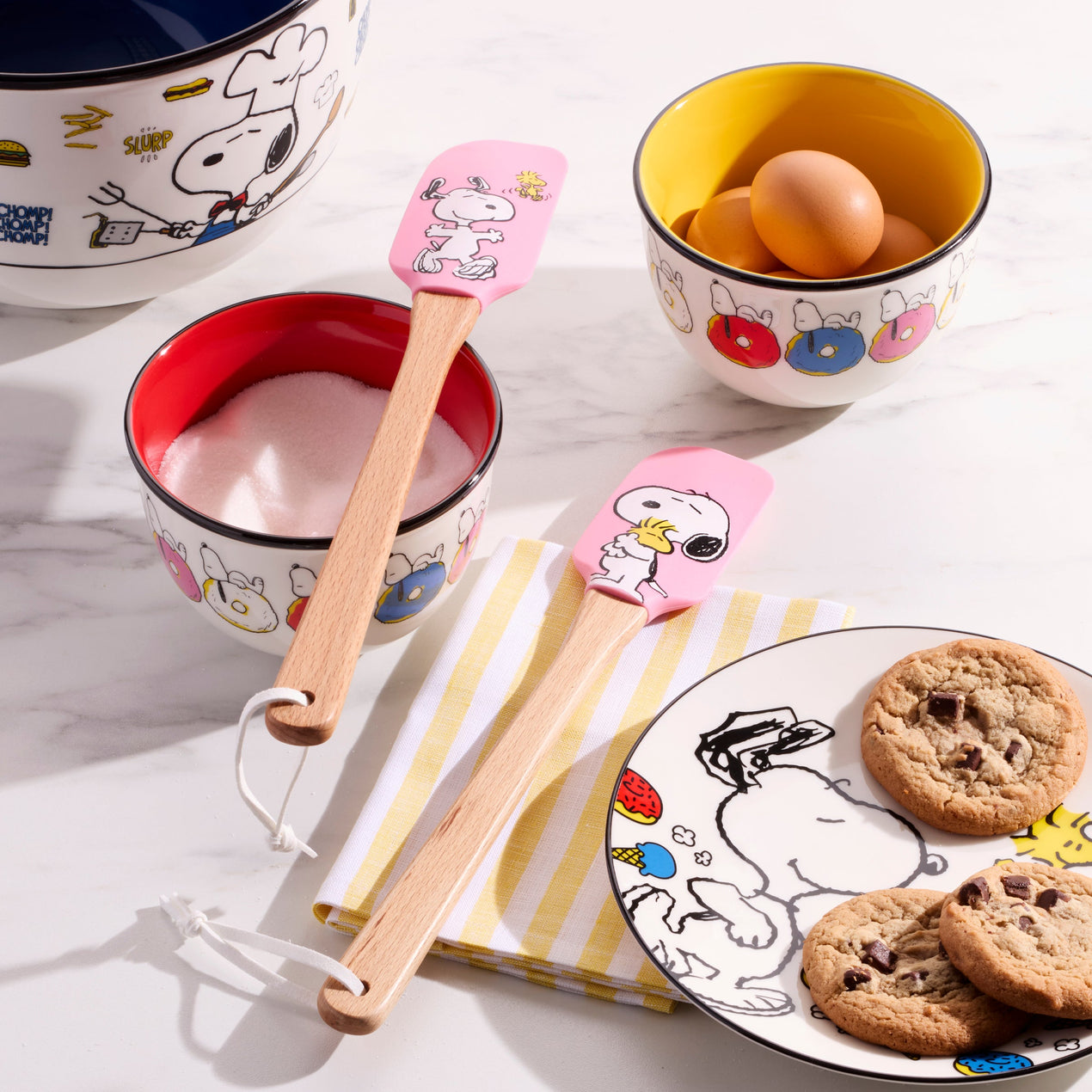 Chef Snoopy Pink Spatulas - Set of 2 – Lenox Corporation