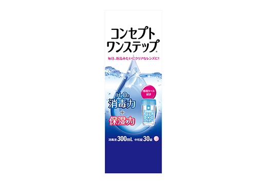 コンタクトレンズ通販のレンズアップ - コンセプトワンステップ 300ml