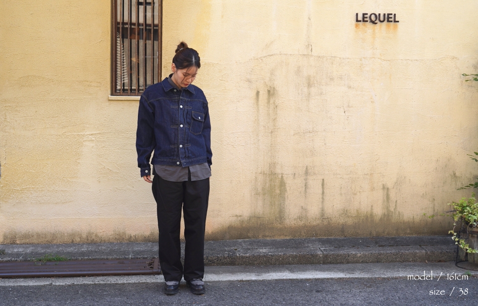 CIOTA シオタ New Single Pocket Denim Jacket（Real Indigo