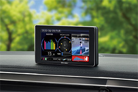 ZERO 808LV】 コムテック レーザー＆レーダー探知機 新型レーザー式