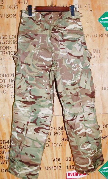 米軍放出品,イギリス軍 迷彩パンツ 多国籍迷彩