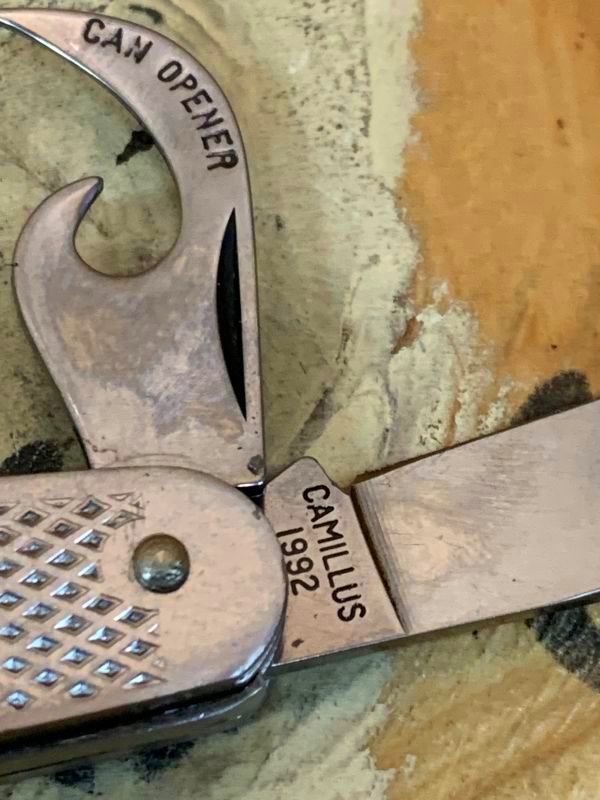 米軍実物 CAMILLUS ポケットナイフ 1992年製 ミリタリーTOOLS