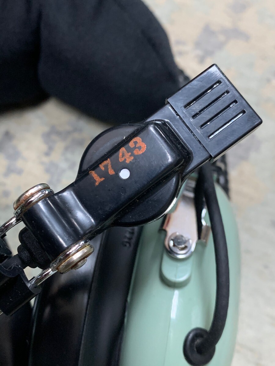 米軍実物 David Clark H10-76 P/Nデビッドクラーク ヘッドセット