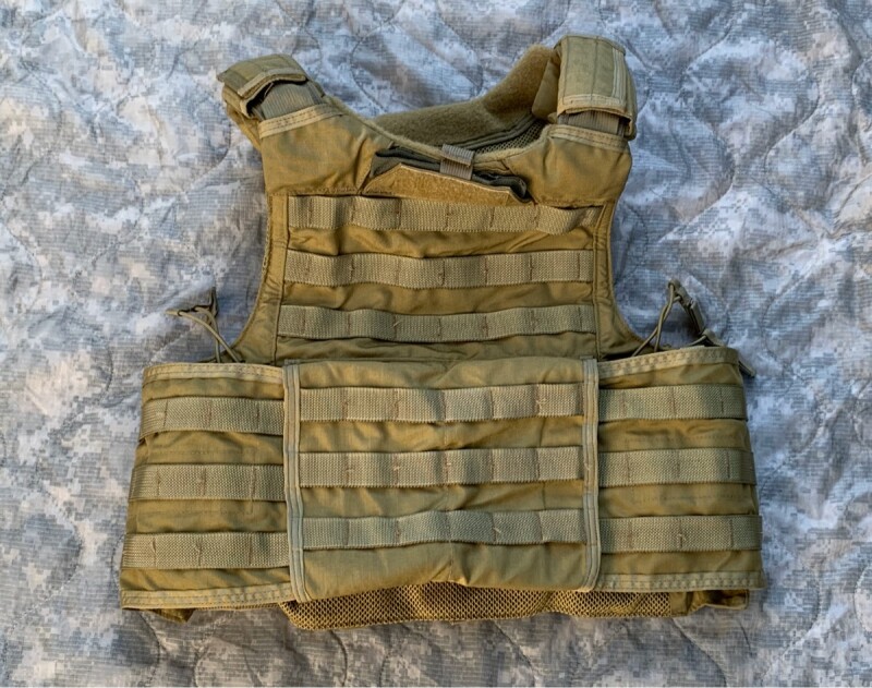 米軍実物 SDS製 RBAV リリーザブル ボディーアーマー カーキ ボディー