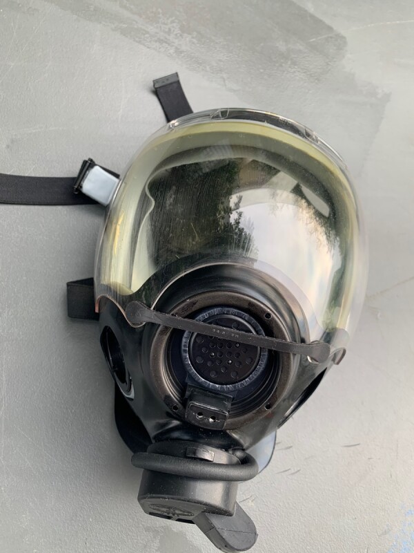 海軍実物 MCU-2/P US NAVY ガスマスク M ケミカル／ガスマスク