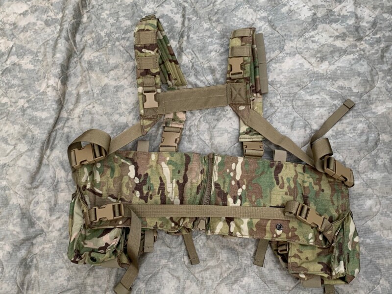 米軍実物 LBT-1961A-R ロードベアリング チェストリグ マルチカム