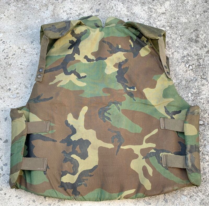 米軍実物 M1 ボディアーマー ウッドランド 防弾チョッキ ボディー