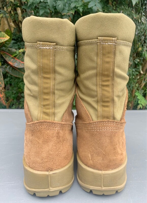 米軍実物 BELLEVILLE 550 ST デザートブーツ 10.5 R ミリタリーブーツ