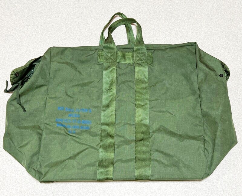 米軍放出品 ナイロン パラシュート キットバッグ BAG/バッグ