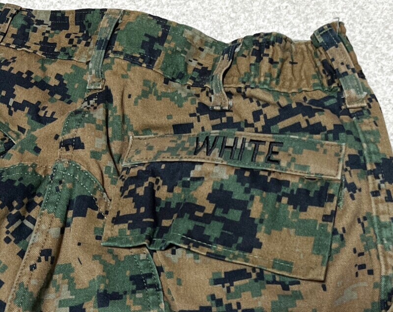 海兵隊実物 USMC ウッドマーパットパンツ SMALL-REGULAR ウッド