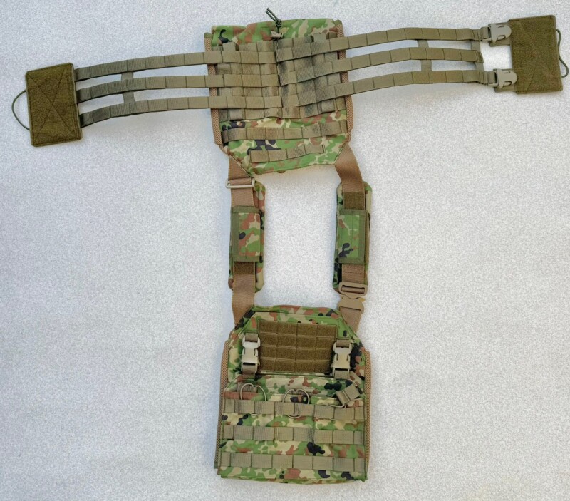 陸上自衛隊 新型オードナンス 陸自迷彩パターン プレートキャリア M