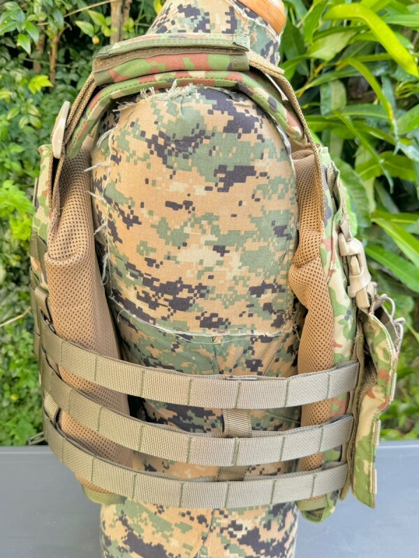 陸上自衛隊 新型オードナンス 陸自迷彩パターン プレートキャリア M