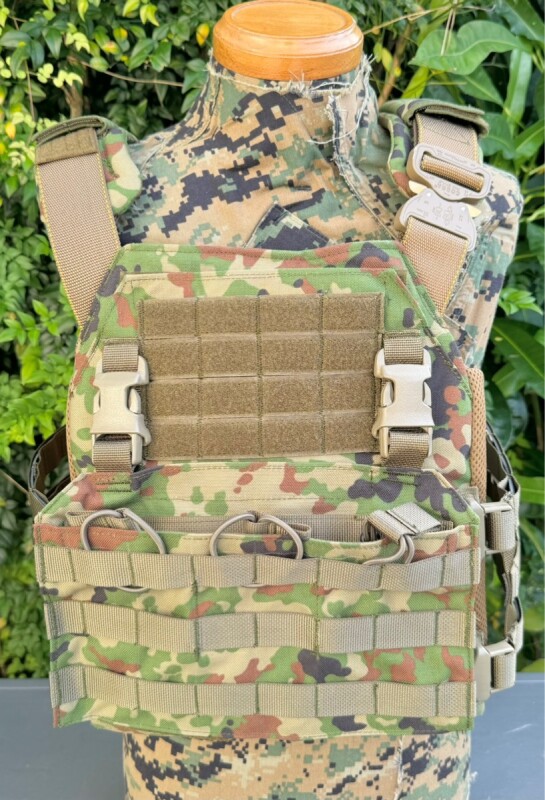 陸上自衛隊 新型オードナンス 陸自迷彩パターン プレートキャリア M