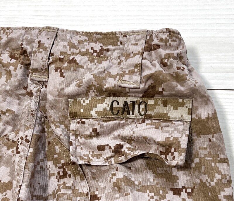 米軍実物 USMC FROG デザートマーパットコンバットパンツ M-R CRYE