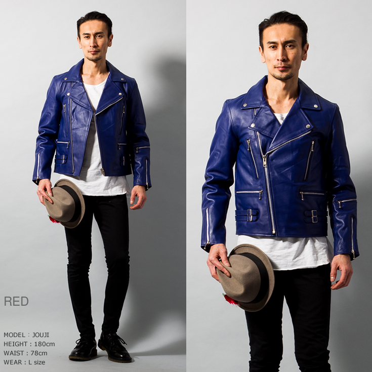 Horn Works 本革 UKダブルライダースジャケット メンズ ホーンワークス