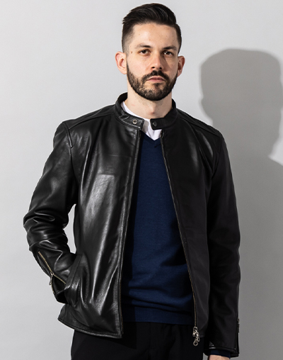 SHEEP SKIN BLACK - レザージャケット 革ジャン 本革専門通販 リューグー