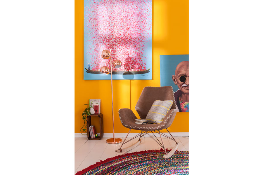 フラワーボート160x120cm タッチドピクチャー - アート・インテリア