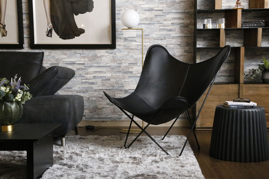 BKF（バタフライチェア）パーソナルチェア（ブラウン） - パーソナル