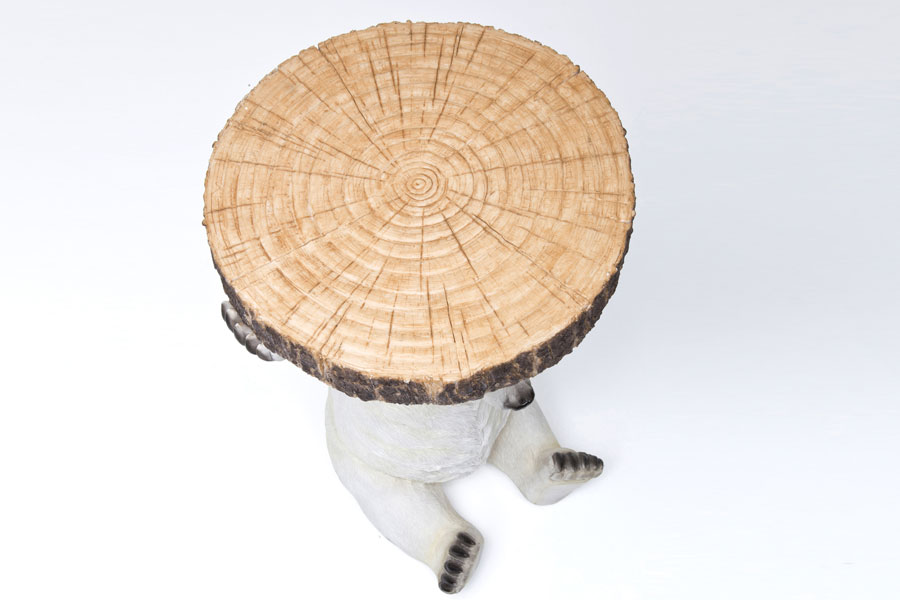 アニマルサイドテーブル ポーラーベア - サイドテーブルの通販