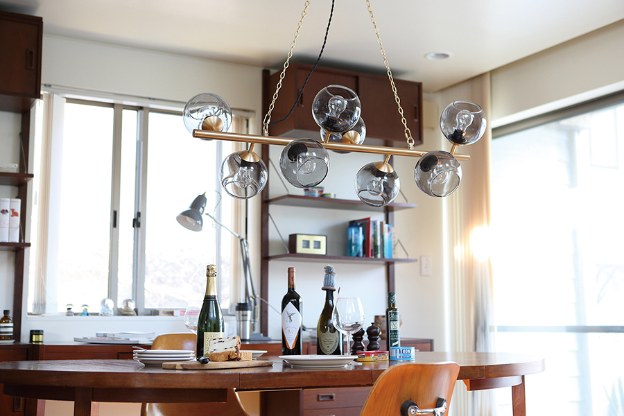 BIARRITZ（ビアリッツ）8 ペンダントランプ GD&GY - ペンダントライト