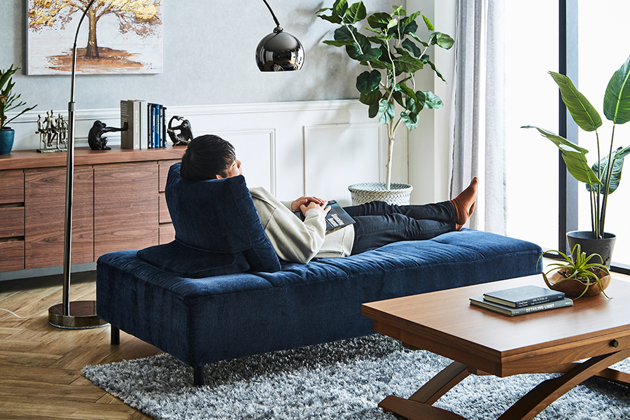 NESSO（ネッソ）ソファ TYPE J (J225LGL+ES02) - カウチソファ