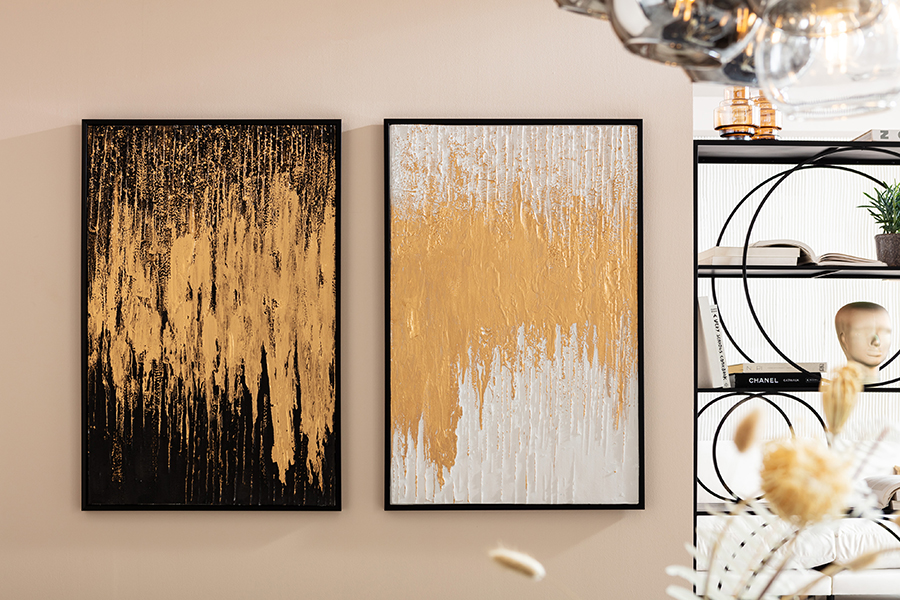 アブストラクト ホワイト 80×120 cm アート - アート・インテリア絵画