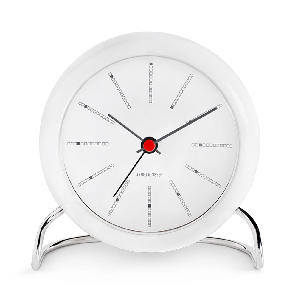 アルネ ヤコブセン テーブルクロック アラーム / バンカーズ - 時計の