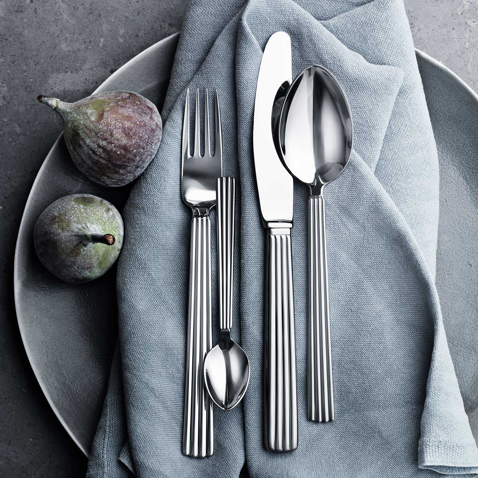 Y2891-1 ジョージジェンセン エコーン カービングセット シルバー