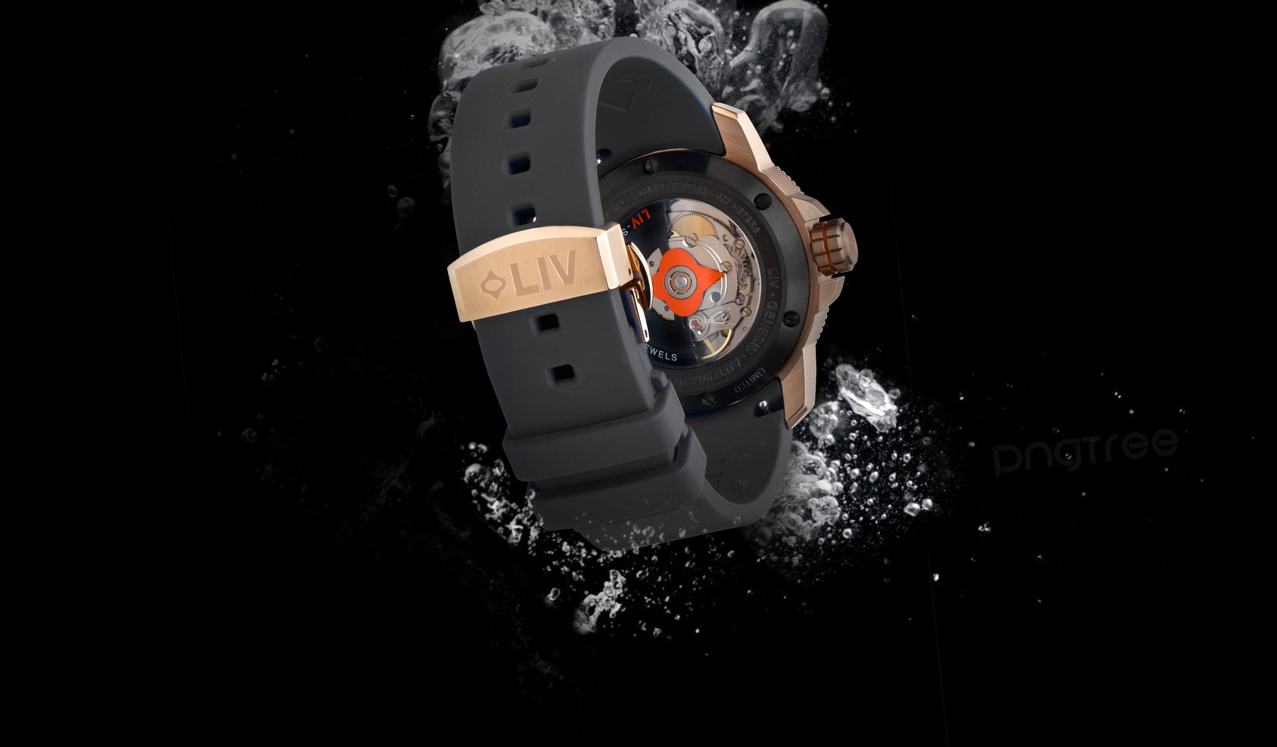 NEW! Bavarian Rose Fusion GX-Diver's 44mm – LIV Swiss Watches