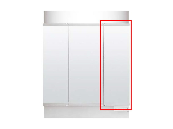 洗面化粧台（ミラーキャビネット） 取替用ミラー [#MMRZ342-SET