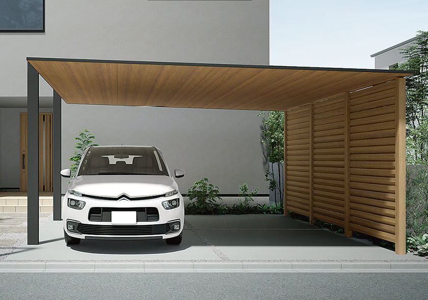 LIXIL | カースペース | カーポート SC | バリエーション | オプション