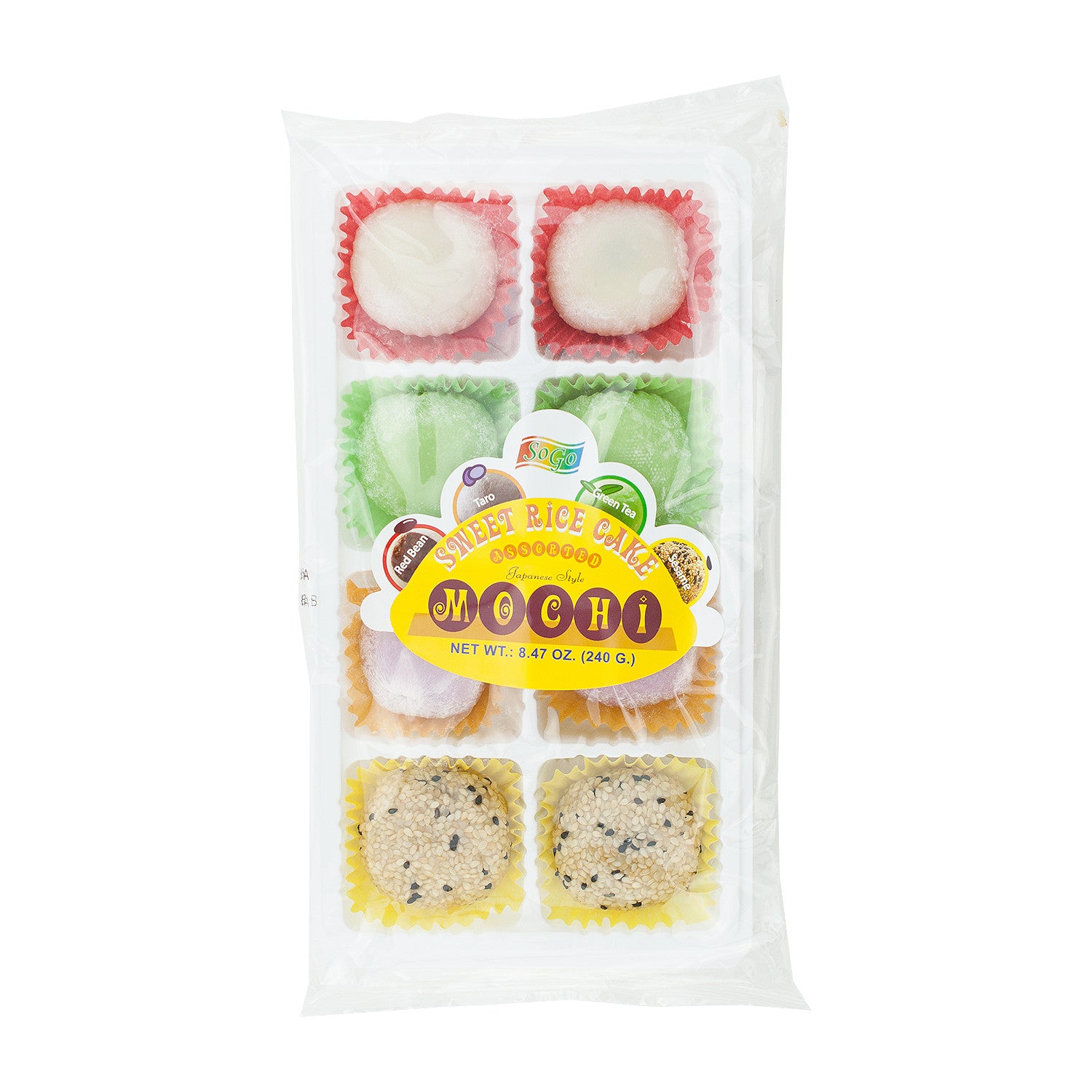 SOGO ASSORTED MOCHI (8 PIECES) 綜合日式麻糬– LIAN HWA FOODS USA