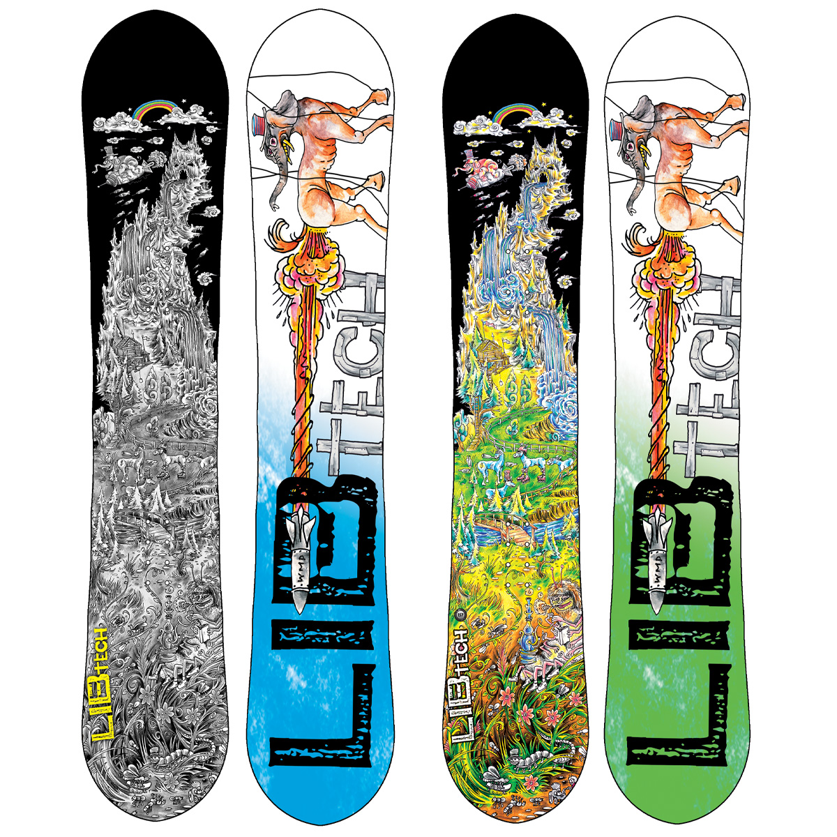 Travis Rice Lib Tech Pro Snowboard 20th Anniversary